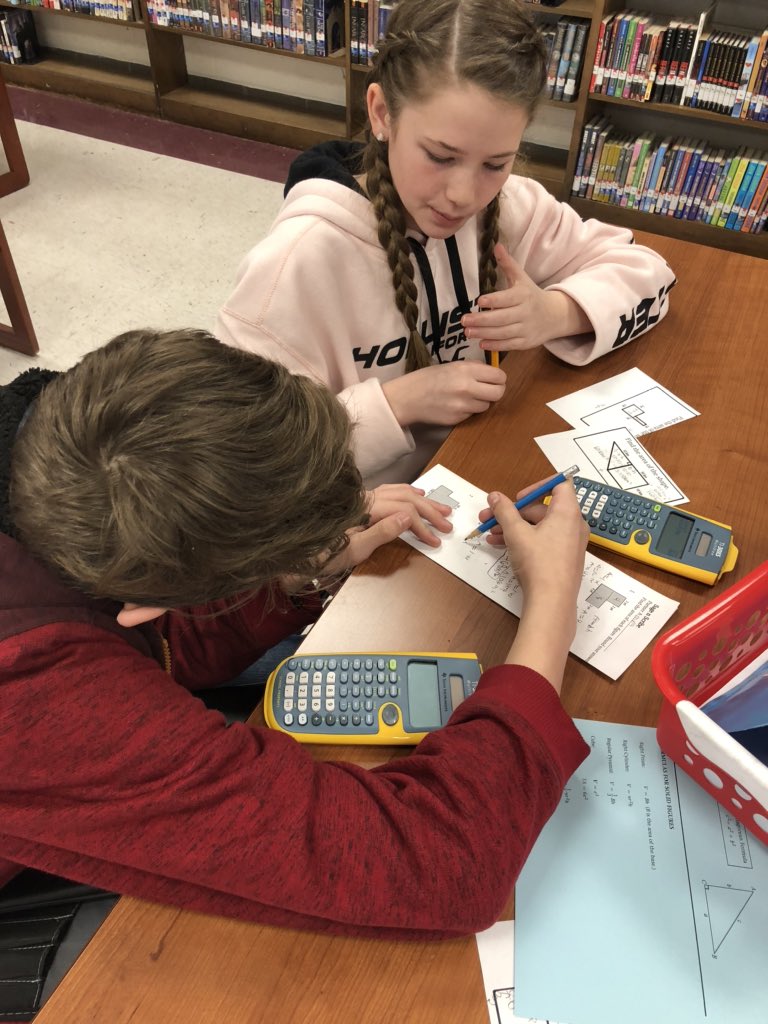 mshuffgms's tweet image. Who said you can’t do math in a library? S/O to @readingRussell for sharing her space this week and @audreylee2 for creating a @Desmos activity for us!  #provedthemwrong #learningmadeawesome #whencanwecomeback