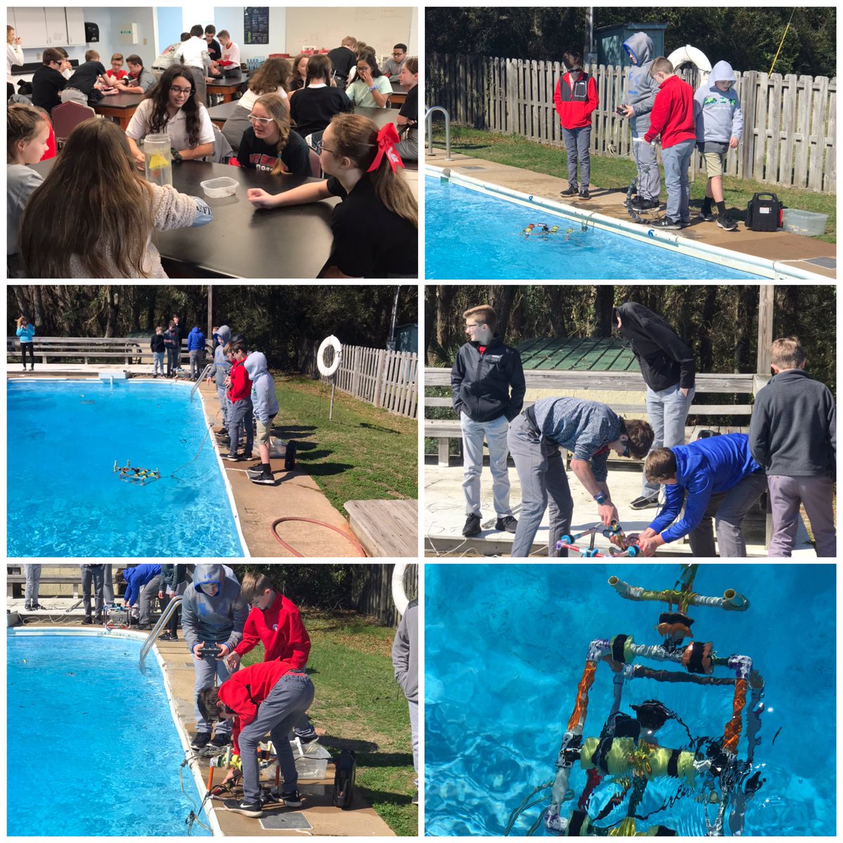bmcdaniel19831's tweet photo. Dauphin Island Sea Lab never fails to inspire Saraland Middle School’s STEM class to want to learn more about ROVs. @SaralandSchools @SaralandMiddle https://t.co/v7Xm9Lgskf