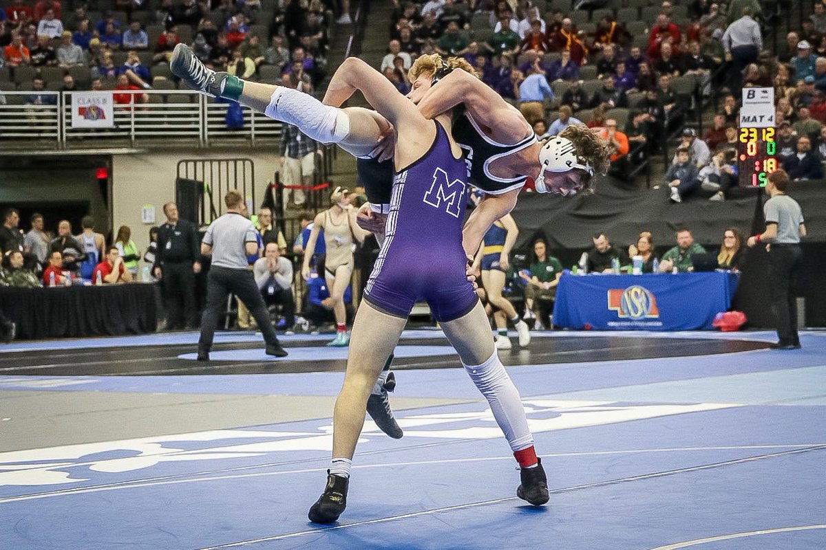 wrestlemilford's tweet photo. Jeaven Scdoris with a dominating 20-3 win to advance to the state finals tomorrow!  Going for GOLD! https://t.co/dWKO2YE7QJ