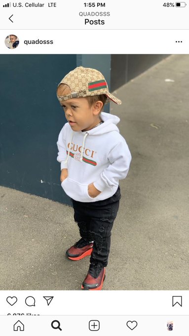 Hope yall know that Quaden kid bullying bullshit is a whole ass scam. Hes all over instagram flexing<a href="/tag/newprofilepic"class="tags"><span>#newprofilepic</span></a>