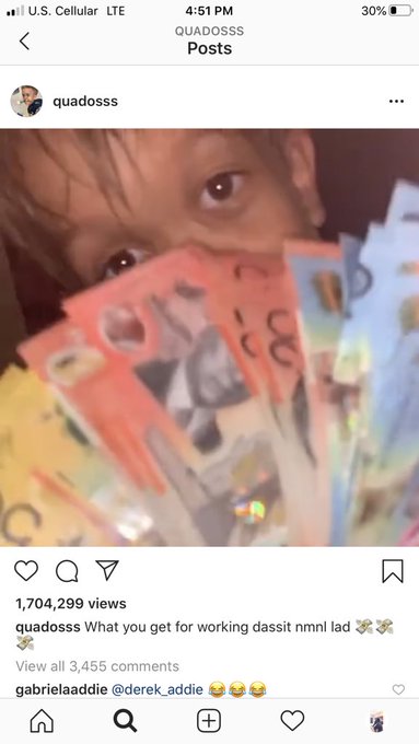 Hope yall know that Quaden kid bullying bullshit is a whole ass scam. Hes all over instagram flexing<a href="/tag/newprofilepic"class="tags"><span>#newprofilepic</span></a>