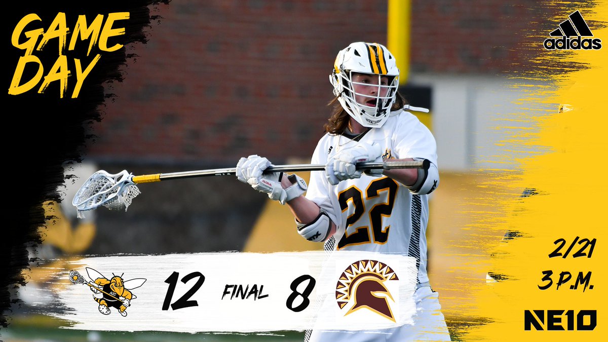 aicathletics's tweet photo. MLAX: A six goal third quarter for @AIC_Lacrosse keys a win at St. Thomas Aquinas! Hat tricks for Matt Quinlan and Dylan Heald and six caused turnovers by Eddie Beattie backed 12 saves by Vincent Orlandi!

#AICommitted #NE10Embrace https://t.co/2nlWhYuQHy