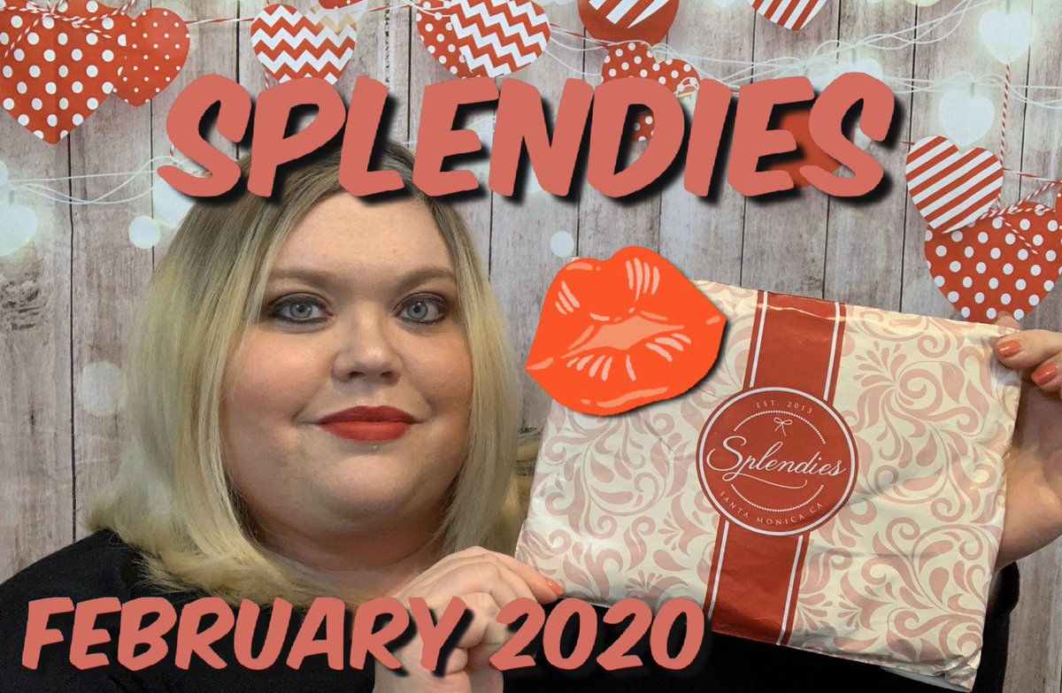 Splendies | February 2020 | Ohhh! My Favorite Month! 😉 youtu.be/o4OubW-llJo <a href="/Splendies/">Splendies</a>