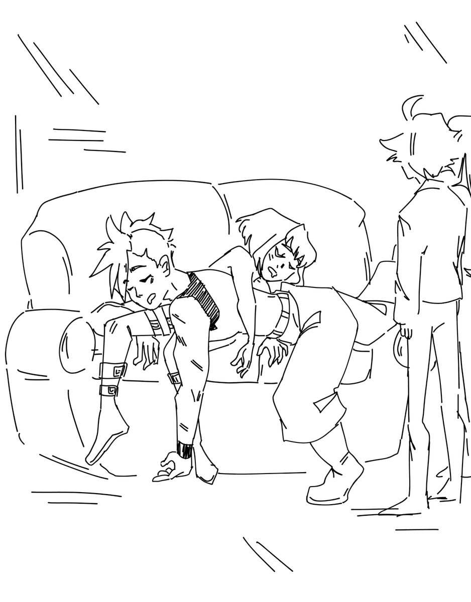 And they were roommates (yes. ALL of them)
#promare #galolio 