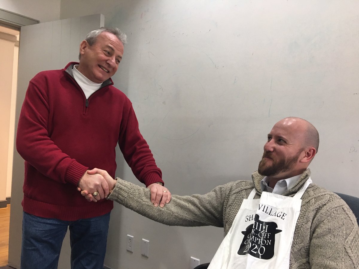 shakervillageky's tweet photo. Competition was fierce at our #ShakerVillageKY staff chili cook off. 1st place went to Billy Rankin's vegetarian chili, and a close 2nd place to Mary Drummer's meaty chili lime! 🌶️🥘🥄 #chilicompetition #employeeappreciation #fivealarm https://t.co/JrkD6jTqFF