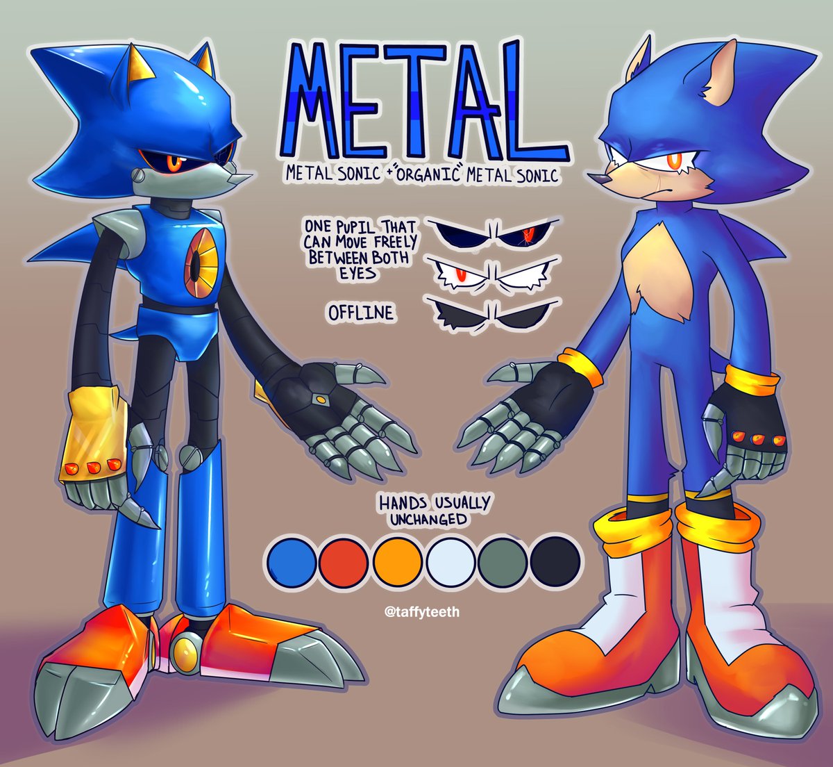 A unique metal sonic design