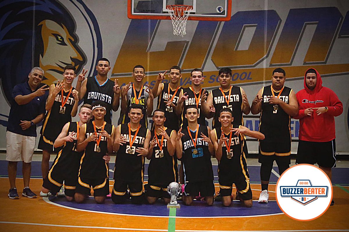 buzzerbeaterpr's tweet photo. #TorneoCPS Bautista de Caguas se proclama campeón en la categoría senior masculino luego de vencer 40-34 a Caguas Private School. https://t.co/0H7wRlTFmT
