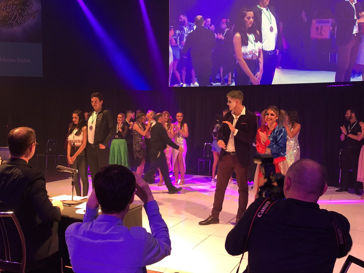 RTECommercial's tweet photo. Itโs a dance-off! The drama!! #StrictlyCoreDancing https://t.co/auwbZWmtLv