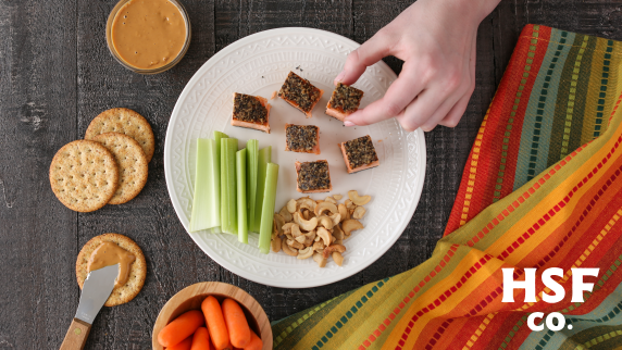 HoneySmokedFish's tweet photo. Looking for a healthy after school snack? Beat the afternoon slump with delicious Honey Smoked Salmon®. Loaded with good for you stuff, like protein and heart healthy Omega 3s, it’s a tasty snack they’ll love!   
#HoneySmokedSalmon  #AfterSchoolSnack #KidFriendlySnacks https://t.co/xDyd30a4w9