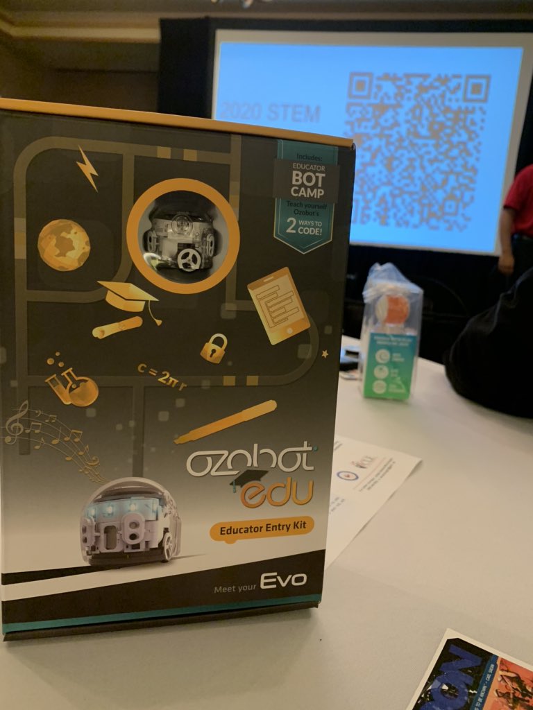 That’s a wrap! Great STEM training at #spi going home with lots of ideas for my classroom and a new #ozobot  #stemsummit2020 #hcisdproud #milam