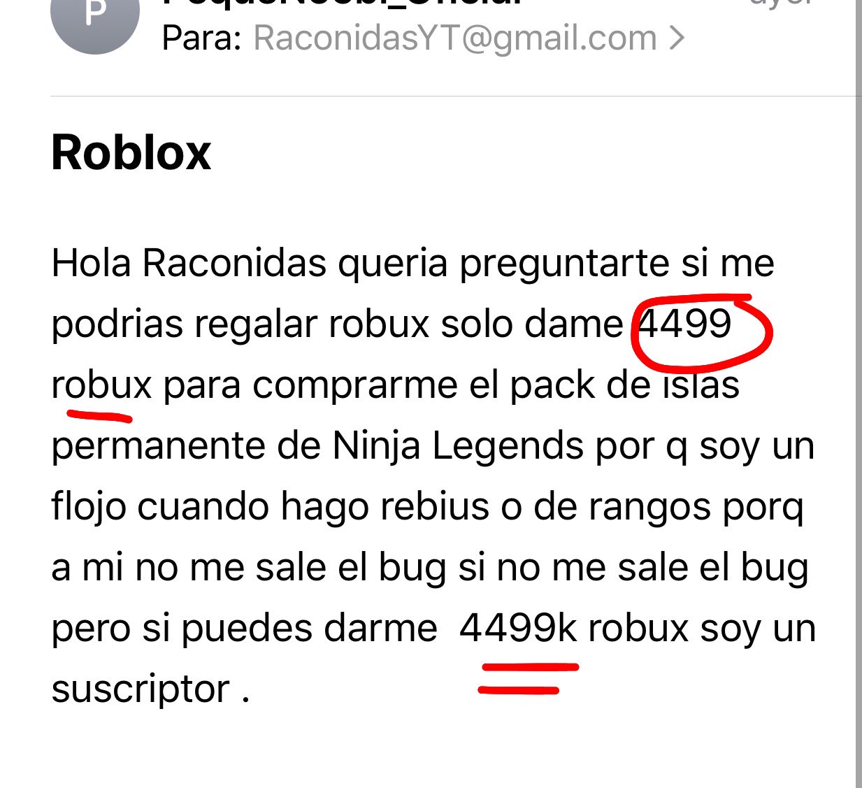 Regalar Robux