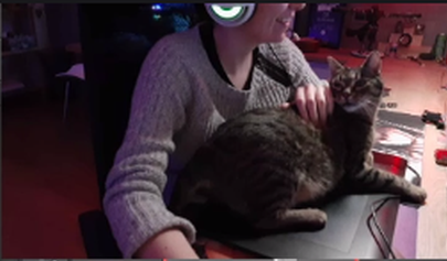 voldyart's tweet image. When during the live stream your cat lays down on your tablet and decides that it's indeed purrrfect time for love 🤣😻

#Livestream #stream #streamfail #CatsOfTwitter #DigitalArtist #lol