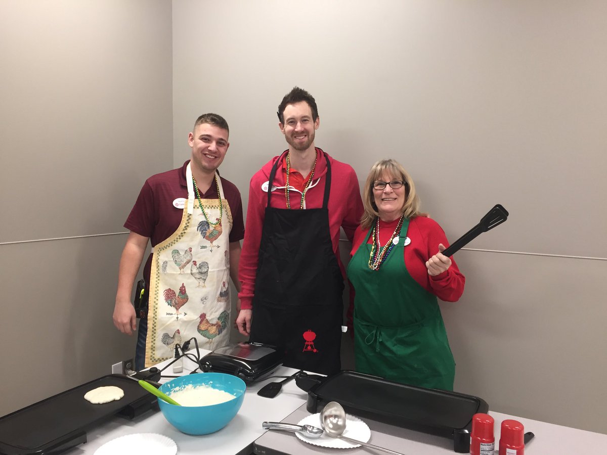 Had a great day at #T1278 with the ETL pancake breakfast, being able to make the Team breakfast and informing them on #WIRE!!! Amazing #Fast #Fun and #Friendly event for the team while engaging in our focus to bring #Joy to our guests!!! <a href="/heit_tim/">Tim Heit</a> <a href="/afadnesstarget/">Amanda</a> <a href="/RicaDevas/">Erica DeVasier</a>