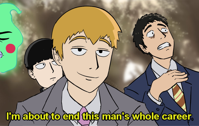 hey….. are people still redrawing reigen?? 👀
#MobPsycho100 #RedrawReigen