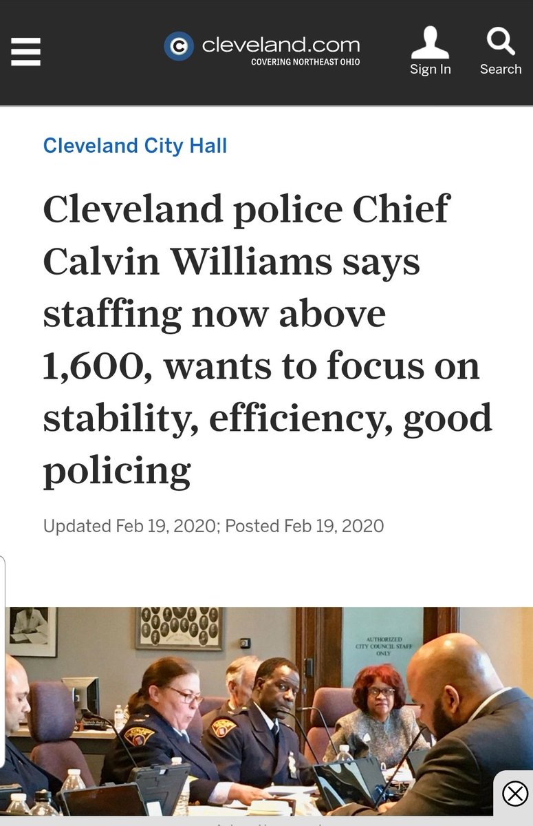 zachreed12's tweet photo. The citizens were promised full staffing leveling within the @CLEpolice department in 2017 This week during @CleCityCouncil budget hearings the citizens heard once again the #JacksonAdministration is working on it. Yet the #violence continues to effect the #Eastside of #Cleveland https://t.co/6WiAgZCKFV