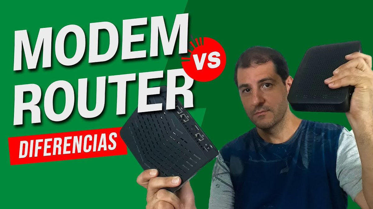 ElRinconDeCabra's tweet image. Diferencia entre modem y router, Mira el vídeo: youtu.be/6gdpp8M4hog
#modem #router #modemvsrouter #youtube