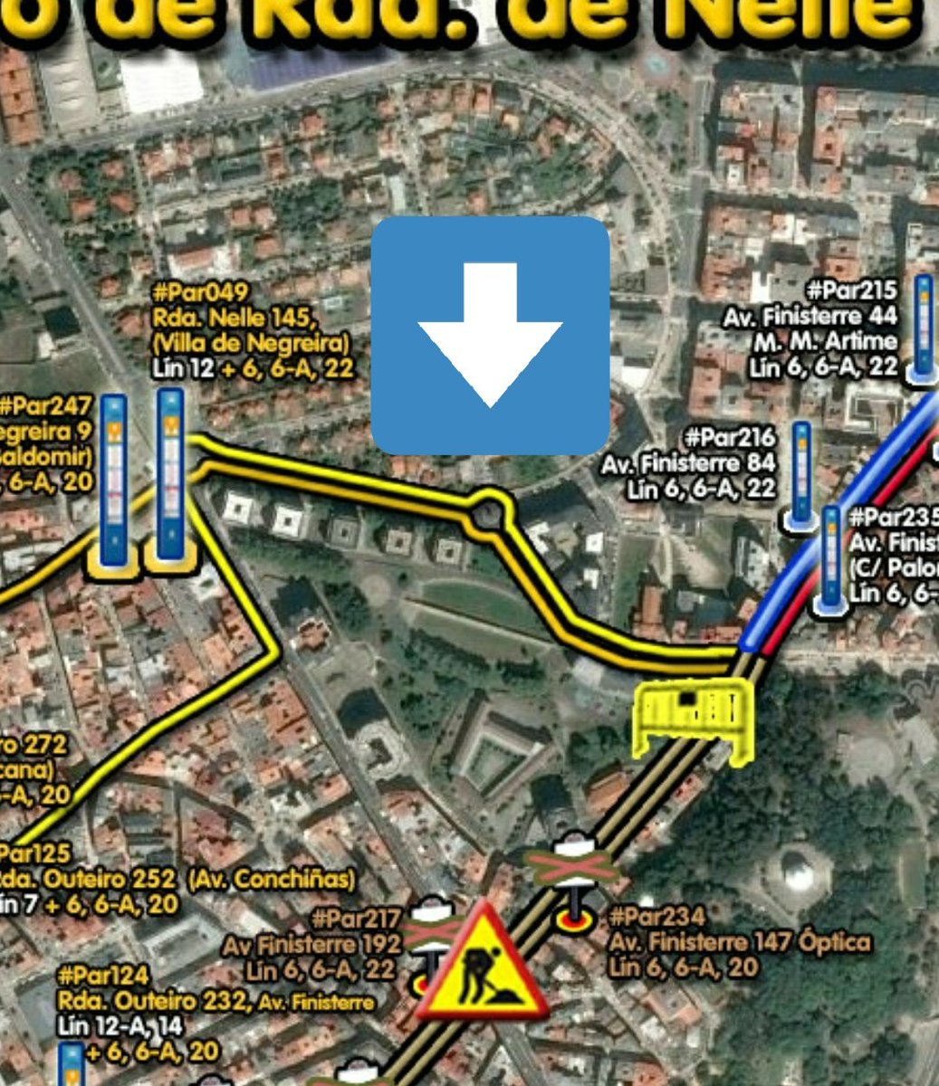BlogBusurbano's tweet image. Por ejemplo, echamos de menos un par de #ParadasProvisionales intermedias (ida y vuelta) en la glorieta donde confluyen #PaseoDeLosPuentes y #PaseoDeRonda. Desde luego, esa zona está -a priori- sin servicio provisional de #Lin6, #Lín6A, #Lín20 y #Lín22 desviadas...
Sorprendednos!