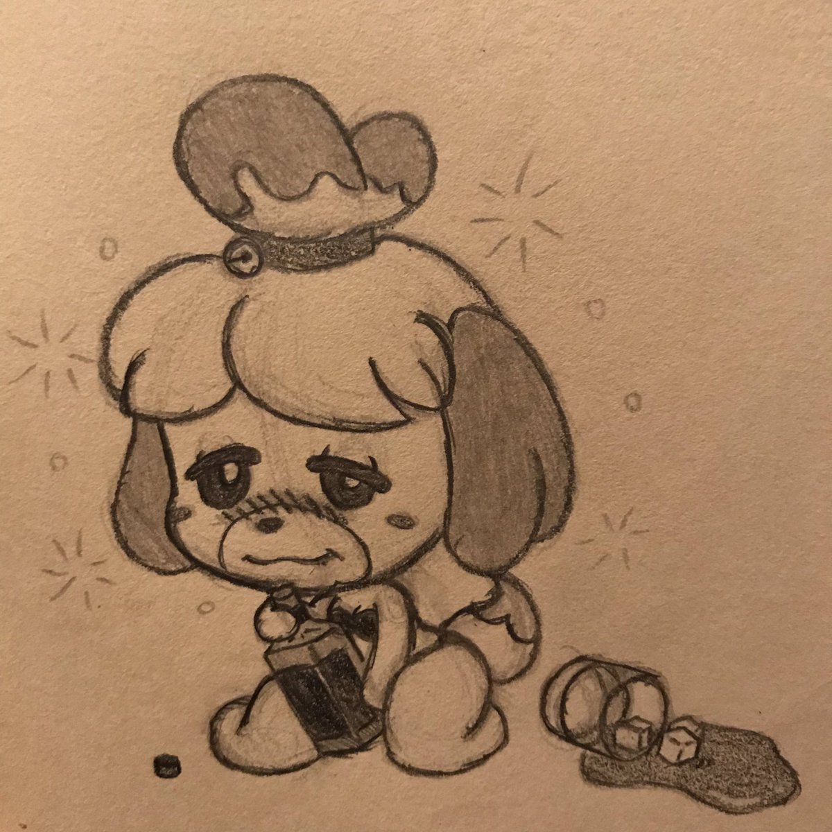 どうぶつの森 しずえさんがなぜか海外で飲んだくれキャラとして描かれる理由がこんな所に Togetter