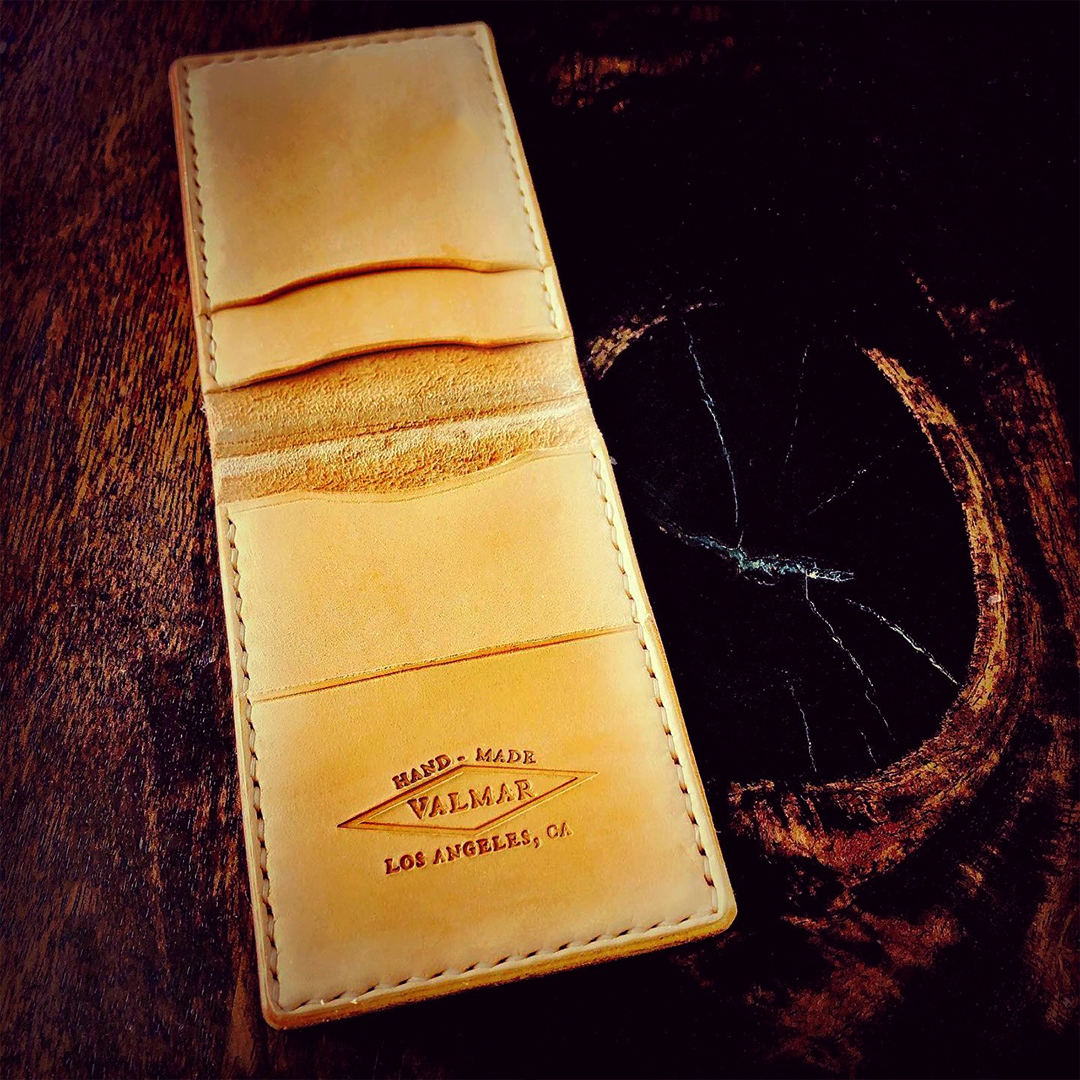 InfinityStamps's tweet photo. Showing off a photo of a beautiful handmade wallet and stamped makers mark that was sent to us from our recent customer, @ValmarCraftsman

Need a stamp for marking leather, or a different material? Send us a message to get a quote! https://t.co/8Eug1XYaz4