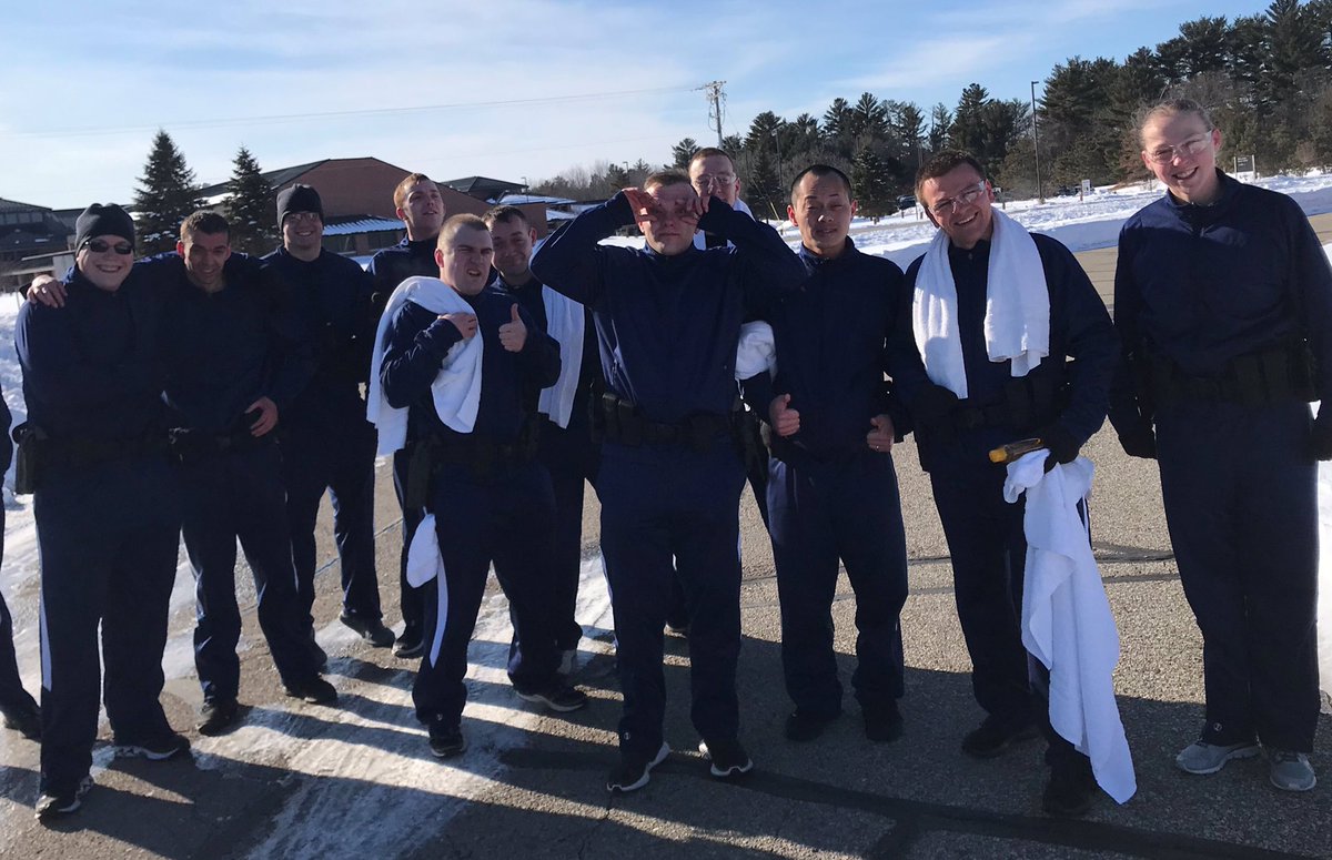 wistatepatrol's tweet photo. Week 21 for #65threcruitclass included criminal interdiction, field testing controlled substances, and combating human trafficking. In the classroom- juvenile law and the Phase III written exam.
The highlight? Use and exposure to Oleoresin Capsicum (OC) or "Pepper" spray! https://t.co/XeD1hndKSi