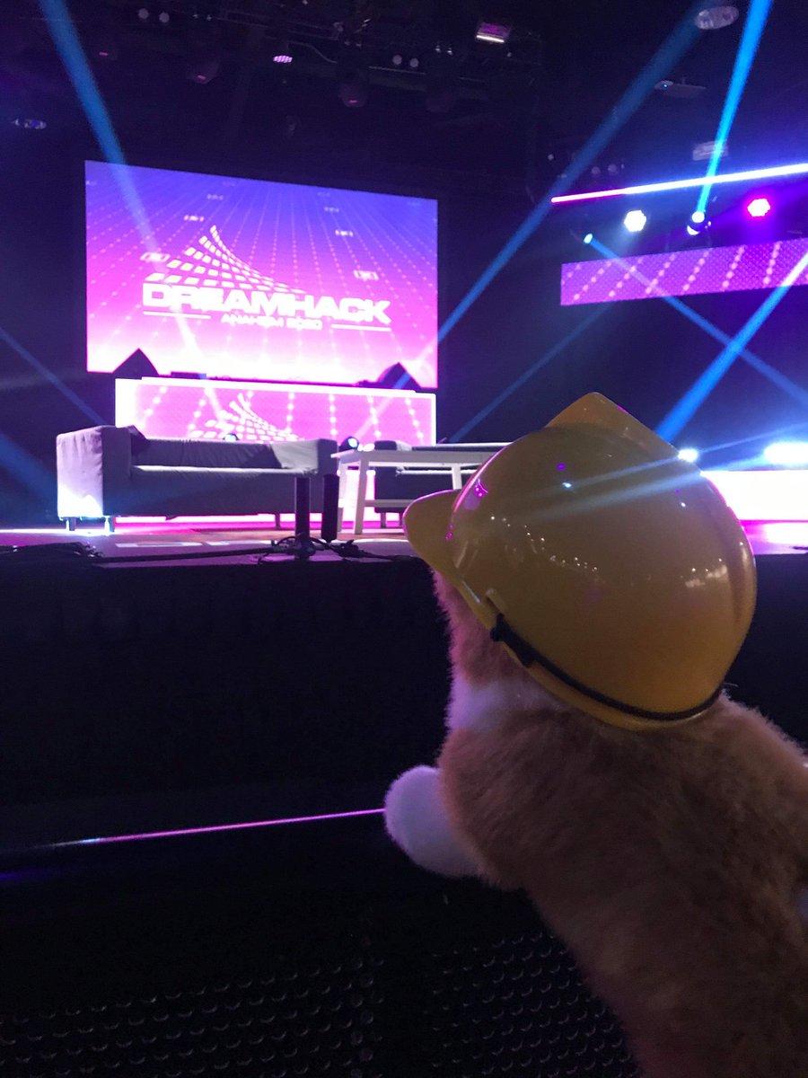 KhookeyGames's tweet photo. Main stage for tomorrow! 

#gamedev #indie #indiedev #indiegame #rpg #sneaking #ein #magehunter #khookey #anahiemconventioncenter #dreamhack #DHANA20 https://t.co/cavcvM6zLO