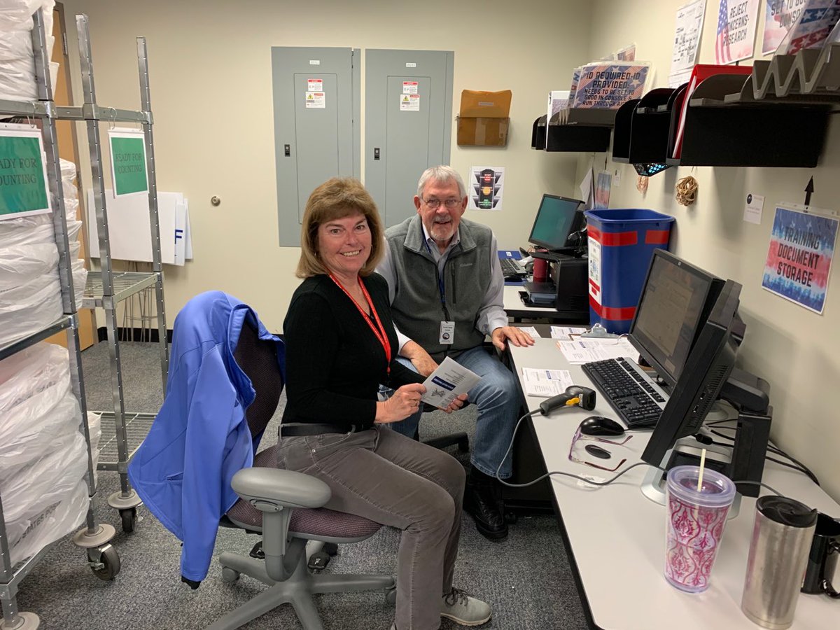 EPCVotes's tweet photo. Our Election Judges are busy with Signature Review and Ballot Sorting for the ballots we have received for the #2020PresidentialPrimary. Six VSPCs open on Monday, February 24, 2020. Let's keep the momentum going, click the link to find a location near you: https://t.co/6u4oHCVaPZ https://t.co/mYn7FR4czq