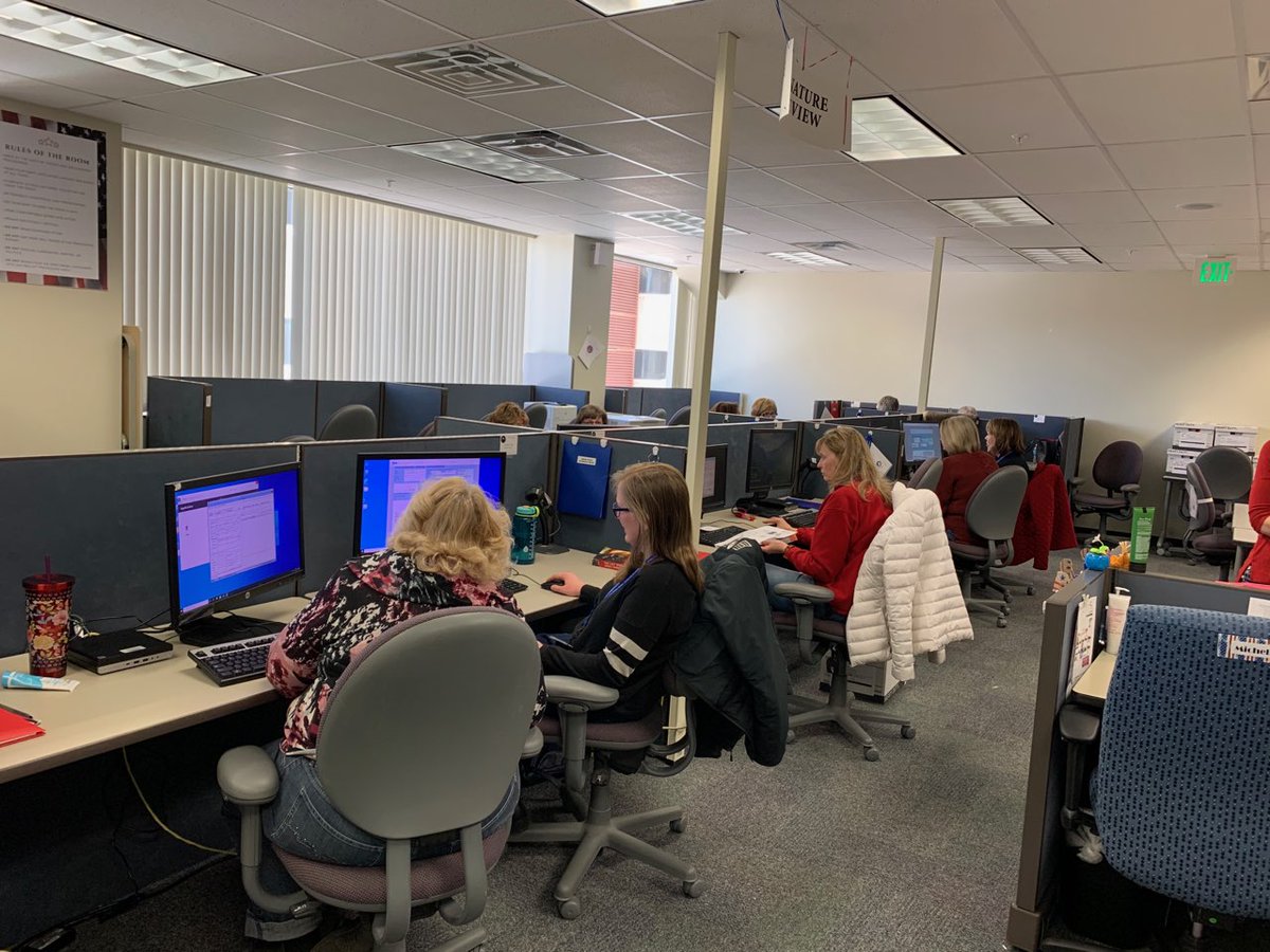 EPCVotes's tweet photo. Our Election Judges are busy with Signature Review and Ballot Sorting for the ballots we have received for the #2020PresidentialPrimary. Six VSPCs open on Monday, February 24, 2020. Let's keep the momentum going, click the link to find a location near you: https://t.co/6u4oHCVaPZ https://t.co/mYn7FR4czq