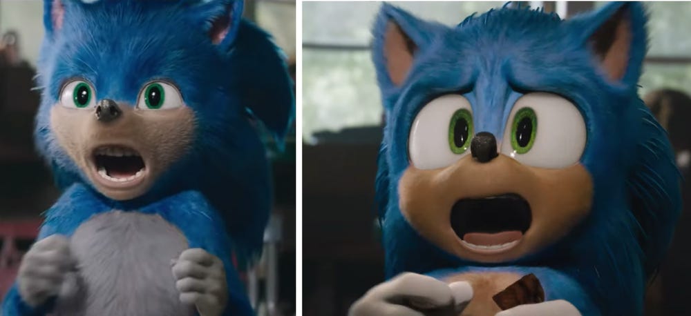 DemigodLinux's tweet image. Everyone is talking about Sonic&apos;s redesign. I wanna see tails original design 🤣 @SonicMovie @sonic_hedgehog