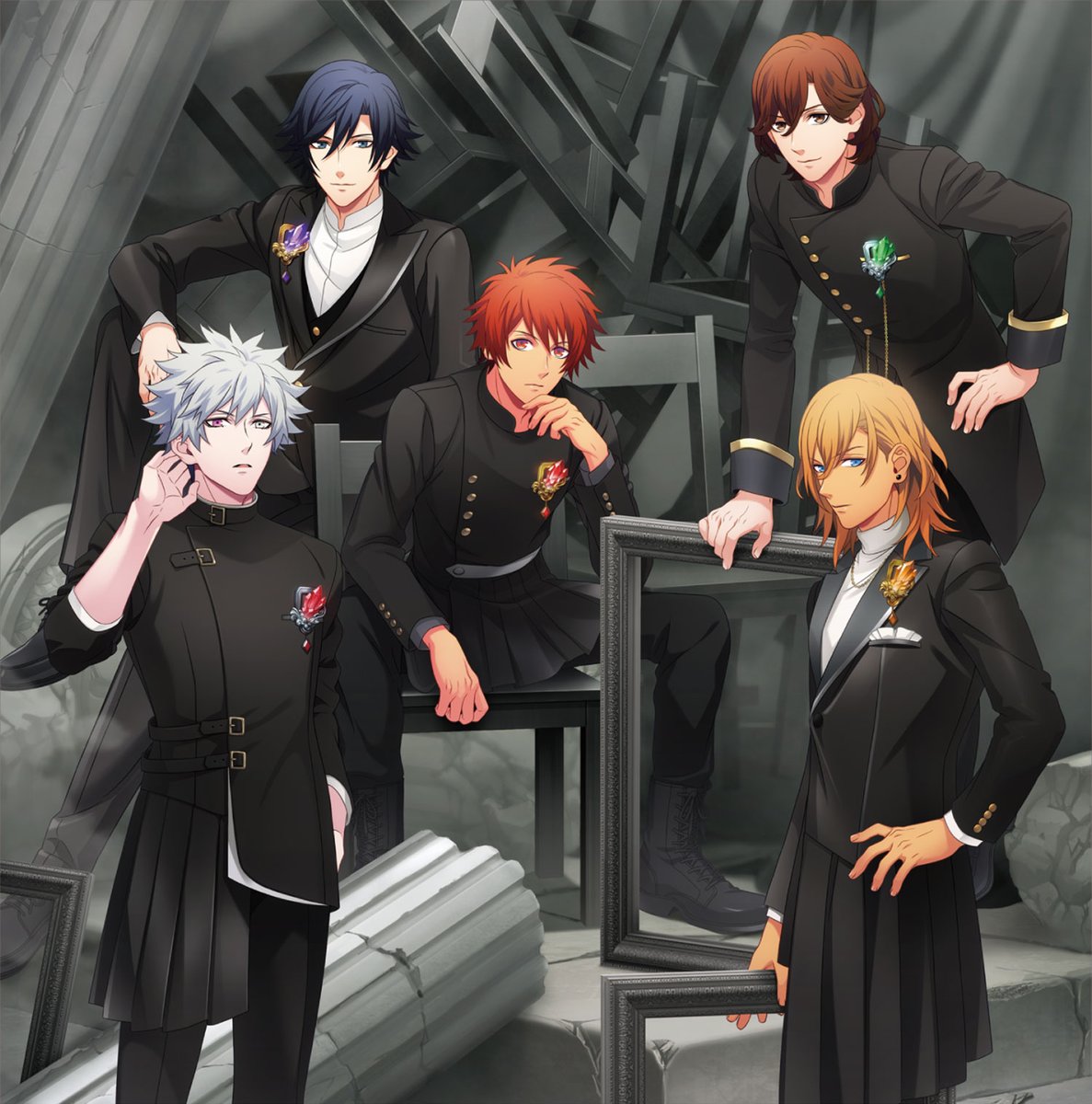 うたの プリンスさまっ Info うたの プリンスさまっ Another World White Black テーマソングcd より Black Dejavu Short Ver がitunes Storeにて本日より先行配信開始 T Co Rto7vlzcf8 T Co Yupnl4eajx T Co