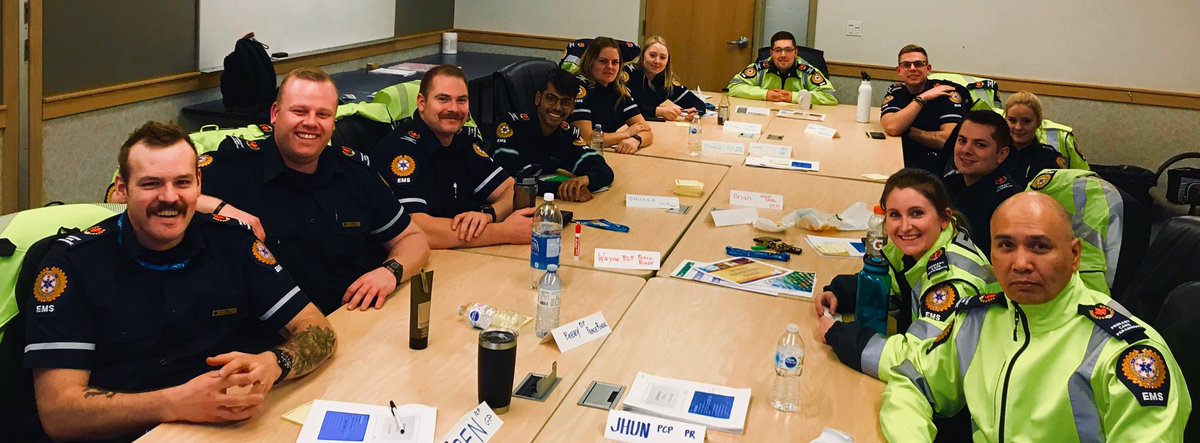 PiersonDallas's tweet image. Congrats to #yourEMS new North Zone recruits ⁦@ahs_ems⁩ Welcome to the Team!