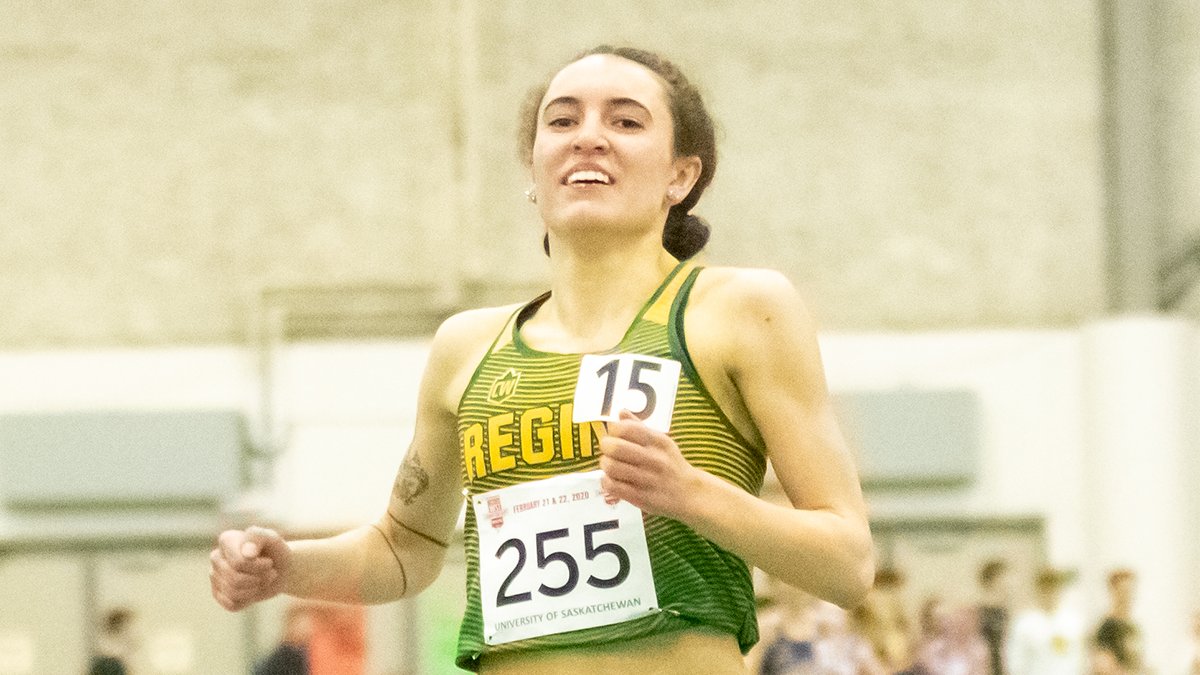 U of R Cougars Track & Field and Cross Country (@reginacougartf) on Twitter photo It's another <a href="/CanadaWest/">Canada West</a> GOLD for the Cougars as Kaila Neigum wins the 3000 in 9:59.67!
#WeAreUofR
📷: Huskie Athletics / getmyphoto.ca It's another <a href="/CanadaWest/">Canada West</a> GOLD for the Cougars as Kaila Neigum wins the 3000 in 9:59.67!
#WeAreUofR
📷: Huskie Athletics / getmyphoto.ca