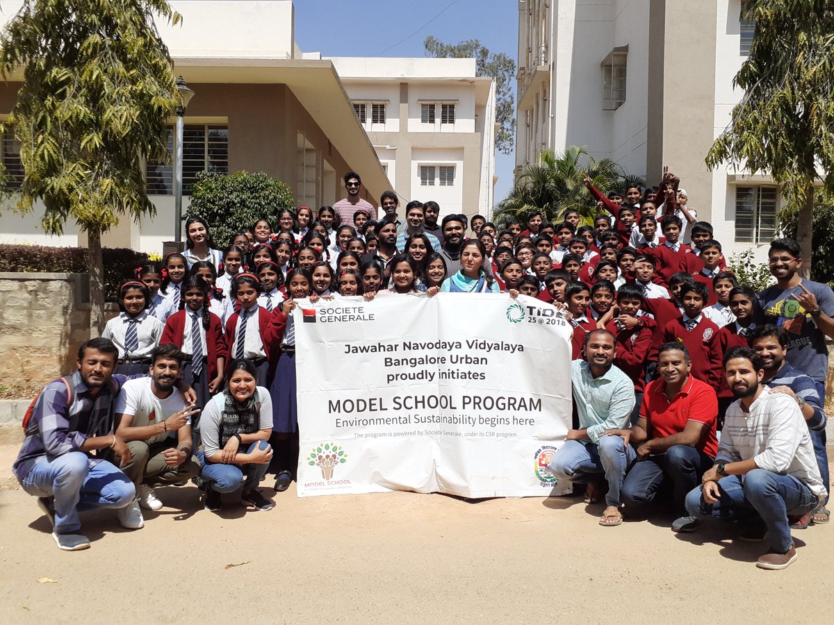TIDE_NGO's tweet photo. Students & volunteers recycle 10 kgs of waste paper into paper mache bowls. TIDE's #ModelSchool program nurtures children to become #AgentsOfChange for a sustainable future. #IncubateInculcateInfluence #EcoWarriors #SparkSocialChange #CSR #SGGSC #TheFutureIsYou #CCTime https://t.co/a6H4VDIZZZ