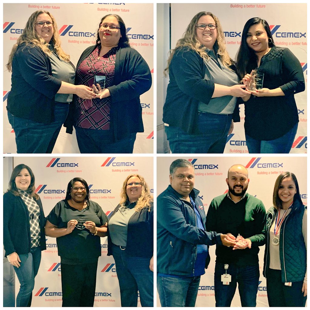 Congratulations to our <a href="/CEMEX_USA/">Cemex US</a> <a href="/CXperienceUSA/">CXperience USA</a> Award recipients at our Annual #CustomerExperience Day! Thank you for all your hard work and dedication and especially for always Providing A #SuperiorCustomerExperience <a href="/CEMEX/">Cemex Global</a>