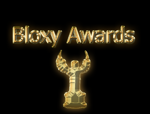 Robloxbloxy Hashtag On Twitter - roblox golden bloxy award ebay