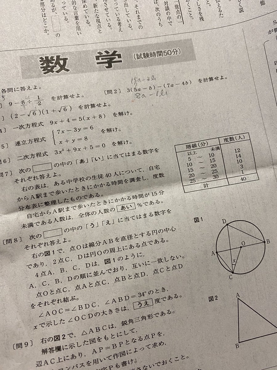 都立高校入試 解答速報 22年2月 受験英語の本道