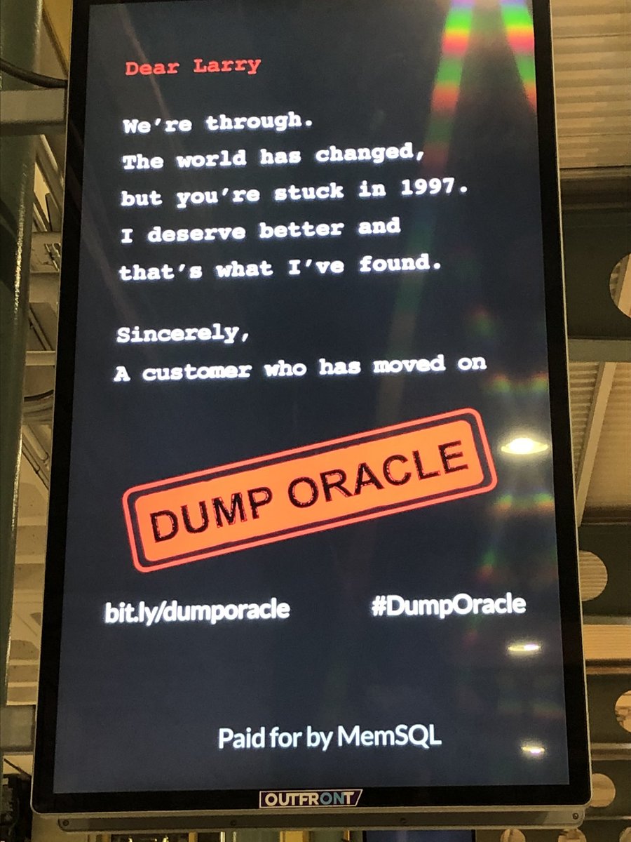 kanchankumar's tweet image. Brutal 
#DumpOracle