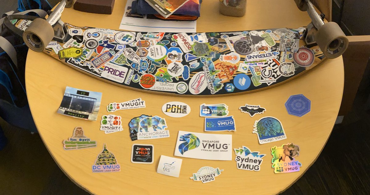 This was a week of peaks and valleys. Some farewells, first time handshakes and good hugs. Another #blessed day, regardless. Looks like I have some applications to do 🤙. Thank you #vCommunity. Look forward to next year’s visit. I’ll keep a candle lit. #VMUGLeaderSummit2020 #VMUG