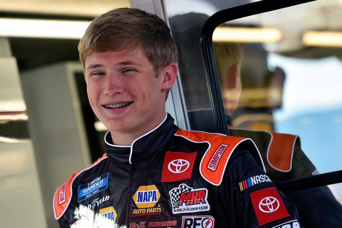 ToyotaRacingUSA's tweet photo. High school by day, @NASCAR_Trucks by night. #TeamToyota #NASCAR https://t.co/sQDJkmmEJ8