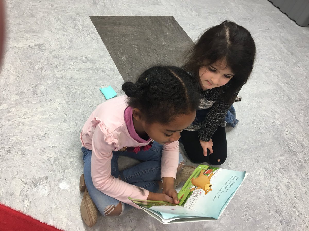1st graders shared their knowledge and celebrated their growth as readers by reading to Mrs. Kowalski’s kinders! #dohertyfamily #giftofreadingcelebration #onlywb