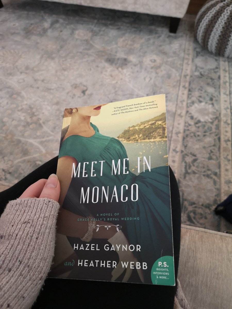 I'm a sucker for royalty and romance. I loved this book! I was rooting for Sophie and James the whole time. I loved how Grace Kelly brought these 2 together and influenced their lives so much Meet Me In Monaco by Hazel Gaynor & Heather Webb .25