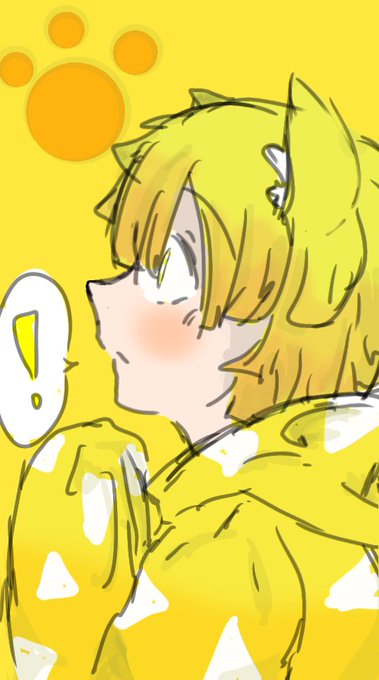 やとさんがTwitterに投稿した我妻善逸(鬼滅の刃)のイラスト。