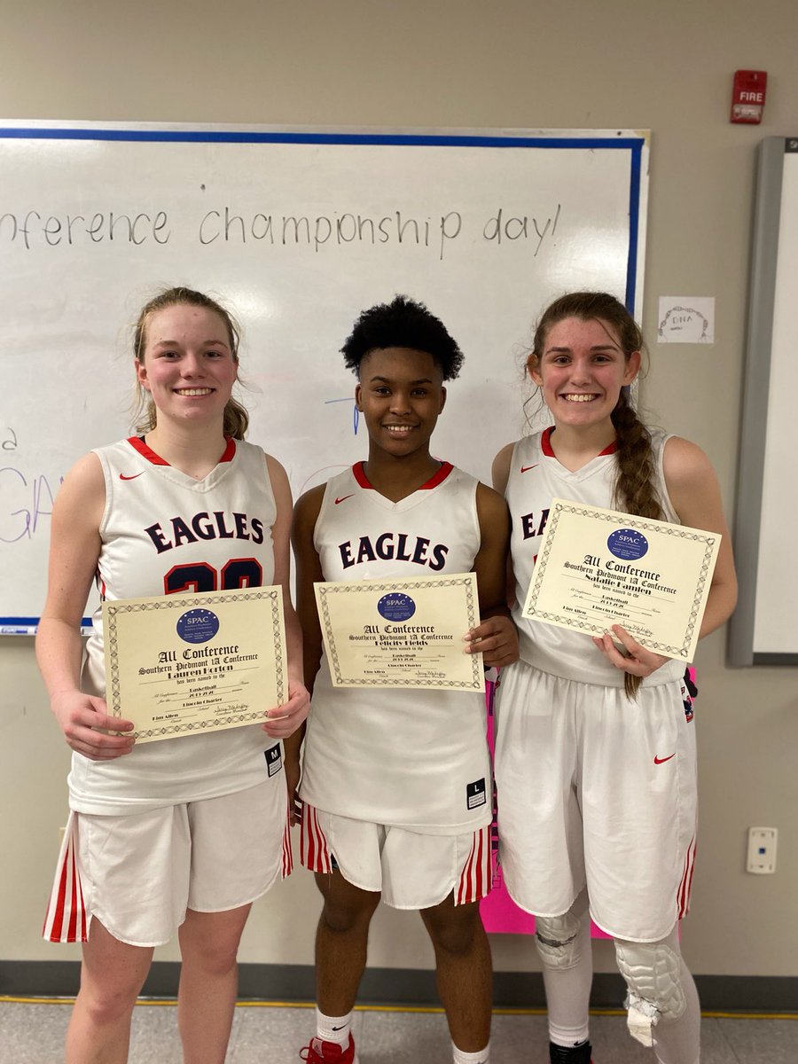 lcs_girlsbball's tweet photo. Did I forget to mention? 

LCS had 3 All-Conference players: 
Lauren Horton (2nd time) 
Felicity Fields (4th time) 
Natalie Hamlen (1st time) 

Congrats ladies! https://t.co/EL53vU0YBQ
