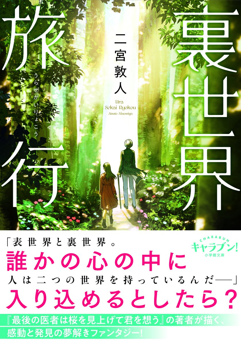 二宮敦人 裏世界旅行 が3月6日に小学館文庫さんより発売になります 裏世界 という不思議な世界 を ひょんなことから冒険することになるお話です 性格も違うし たぶん別人だと思うのですが 小指物語 に出てくる小指さんという人物も登場します