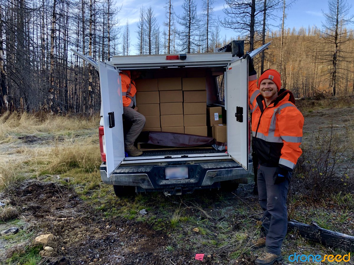 mastreforest's tweet photo. This truck is just one part of our second field fleet. Our second fleet is coming online now, and maybe a third later this year. Each fleet = 3 million trees per year. Now this is scalable #reforestation. 🌲🌳🌱 https://t.co/kW5fJNXvBv