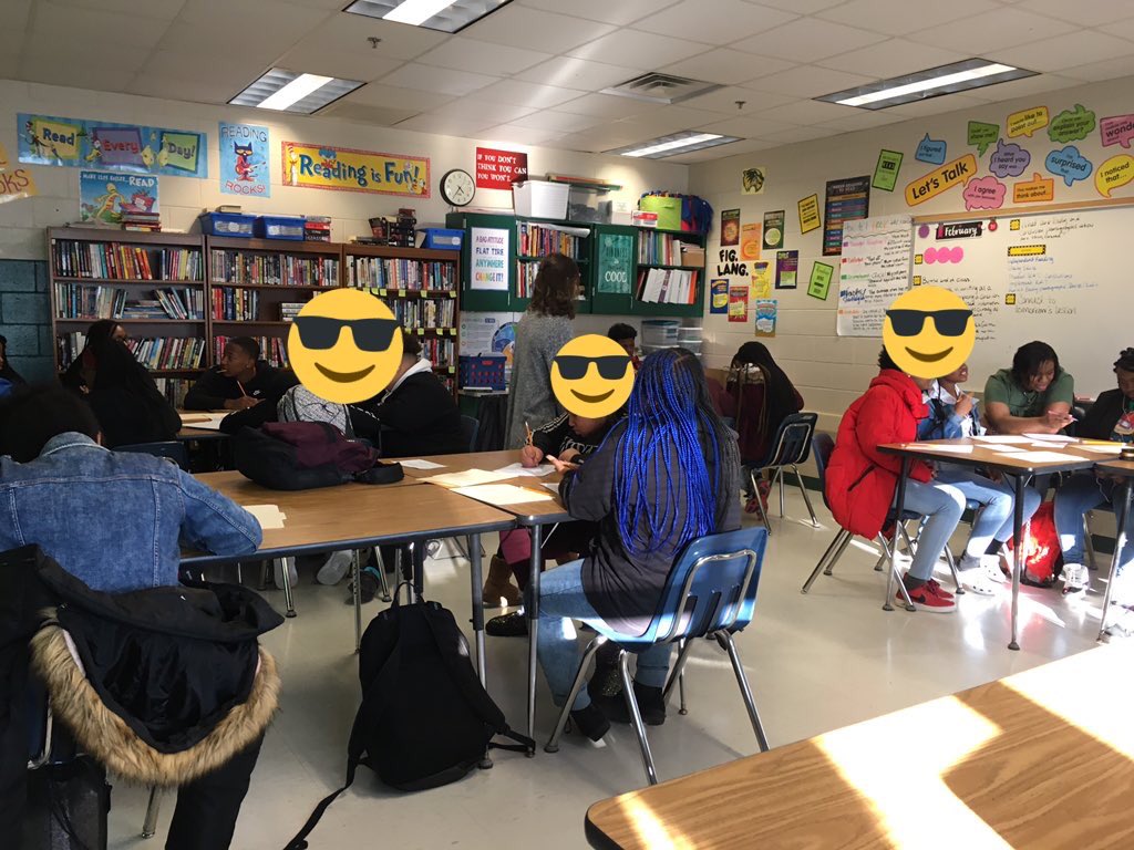 WilderMiddle's tweet photo. We had close to 100 students to attend the Writing lock-in tonight. Great job ELA Team! #OneSchoolOneFamilyOneCommunity https://t.co/9KBMcOoPbz