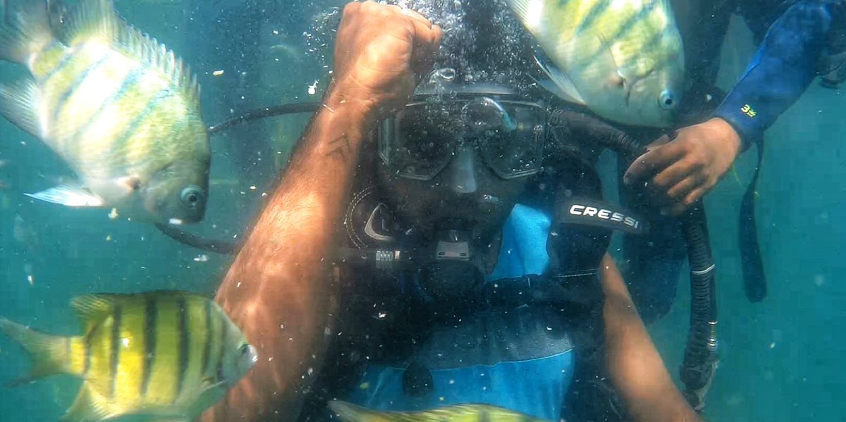 Aaryaprasad's tweet photo. #SubaDiving
#Goa https://t.co/ccVyQfxcnv