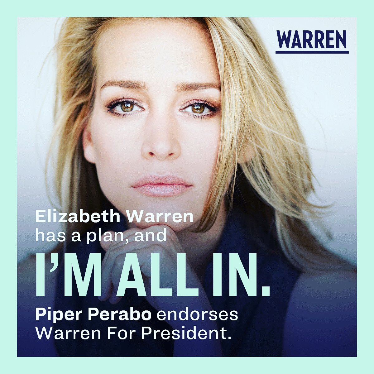 PiperPerabo's tweet photo. @lancereddick @KristinMinkDC .@lancereddick I agree with you sir. Glad to be working together on this! #PresidentWarren https://t.co/HdQbXvRULO