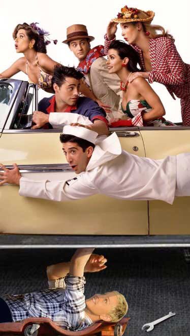 TheEllenShow's tweet image. We’re back! #FriendsReunion