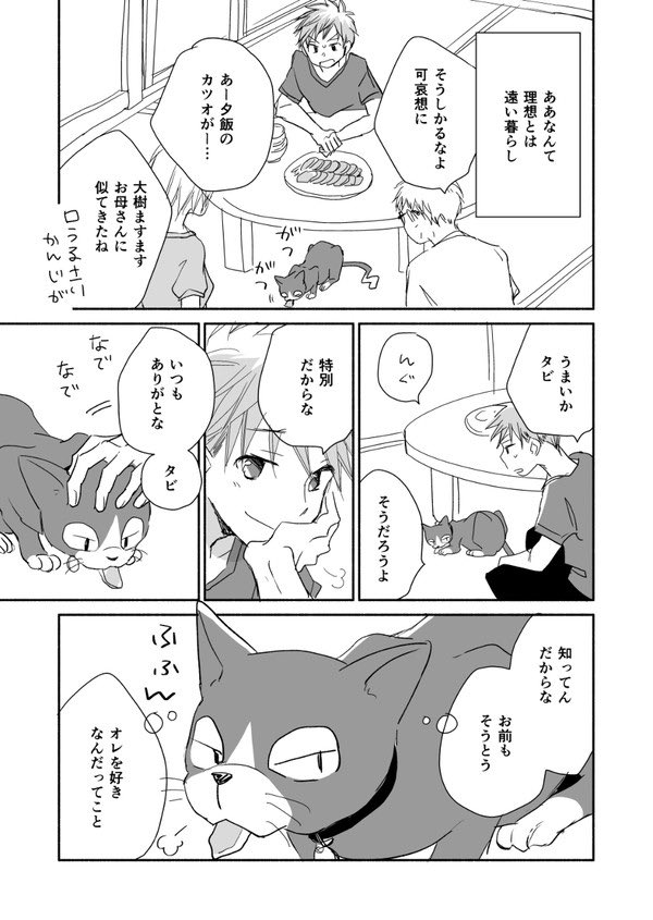 拾った猫の飼い主を探す話 10/10
#猫の日 