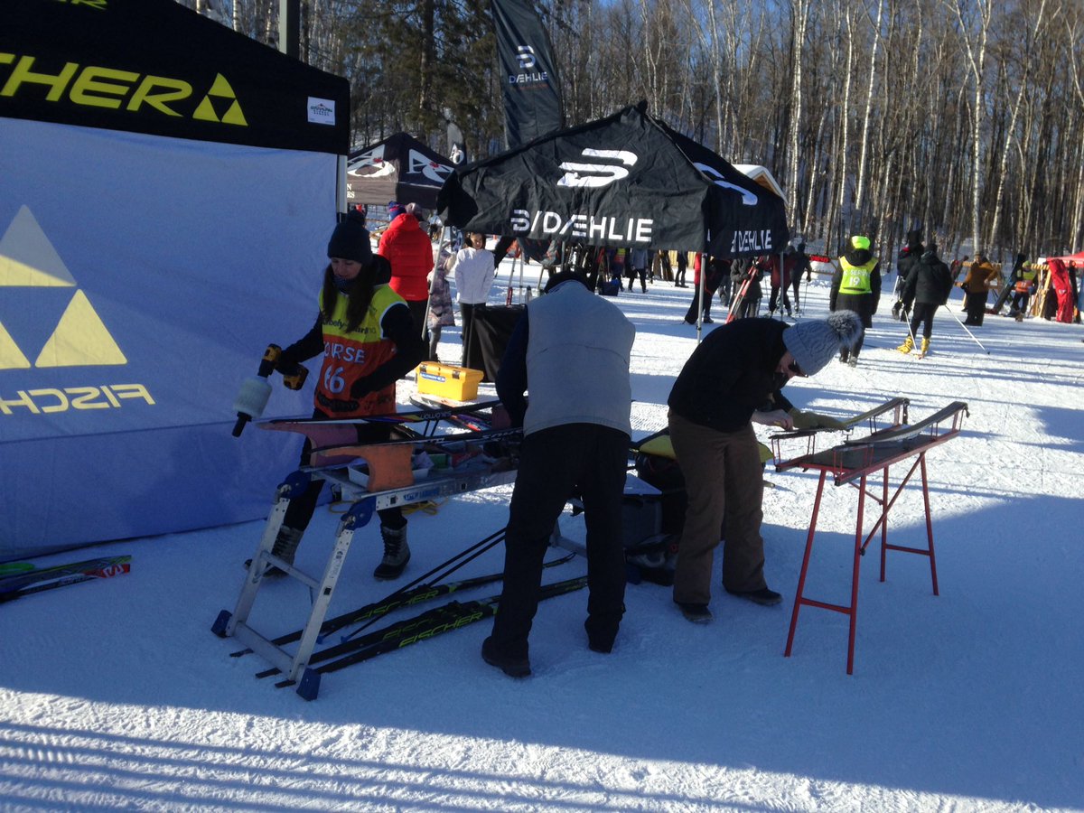 ParrySoundHigh's tweet image. When you ask @dillonglides for a little help with waxing for PSHS Nordic at OFSAA, this is what you get! Awesome support. Thanks Peter!
